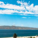 Vue sur la Sicile de Reggio Calabre